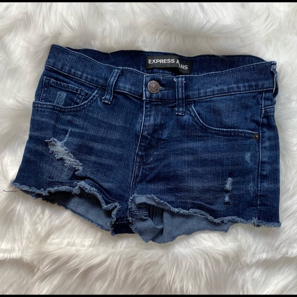 Express Pants - Express  destroyed Jean Shorts size 2
